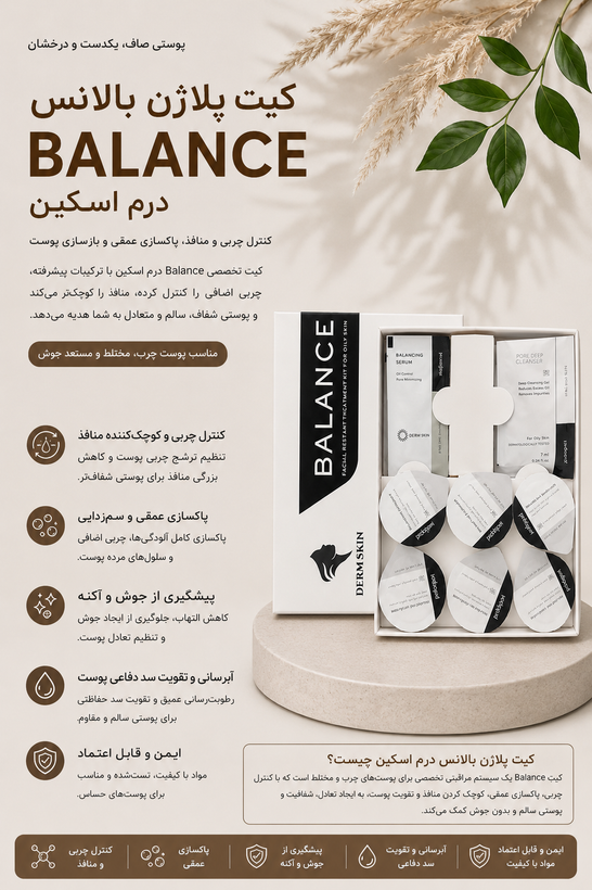 کیت پلاژن بالانس درم اسکین
